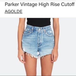 AGOLDE Parker shorts